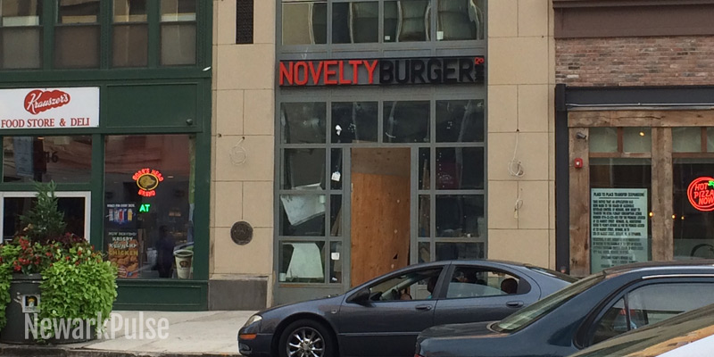 Novelty Burger, downtown Newark