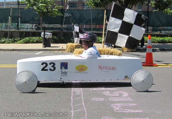 Finish Line for Soap Box Derby