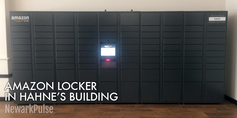 Amazon Locker Now in Hahne’s Building