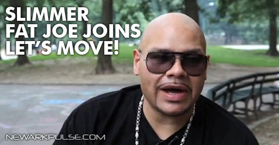 Slimmer Fat Joe joins Lets Move