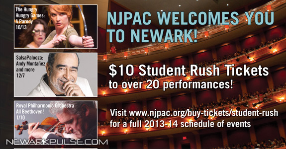 NJPAC Student Rush Tickets