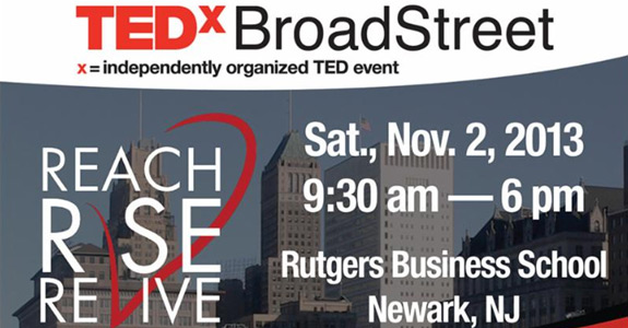 TEDxBroadStreet 2013 Schedule