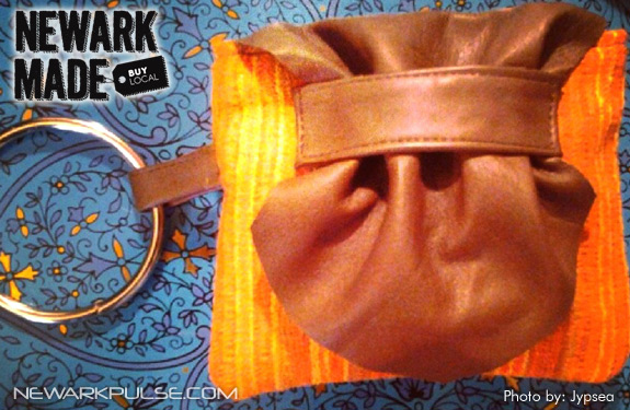 Newark Made 2013: Denim and Leather Pouch