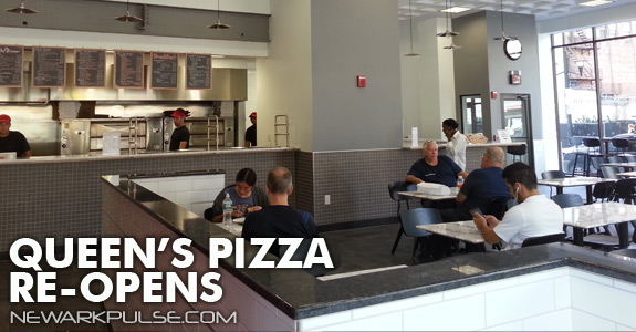 Queen’s Pizza Reopens