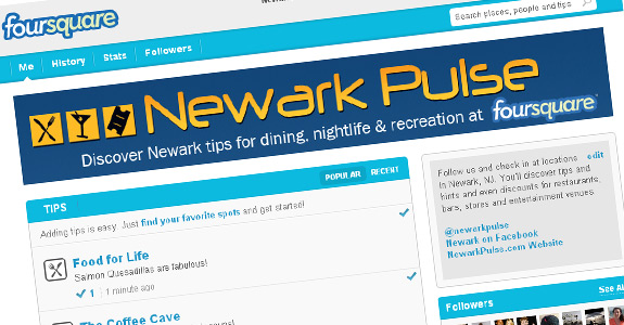 Foursquare for Newark